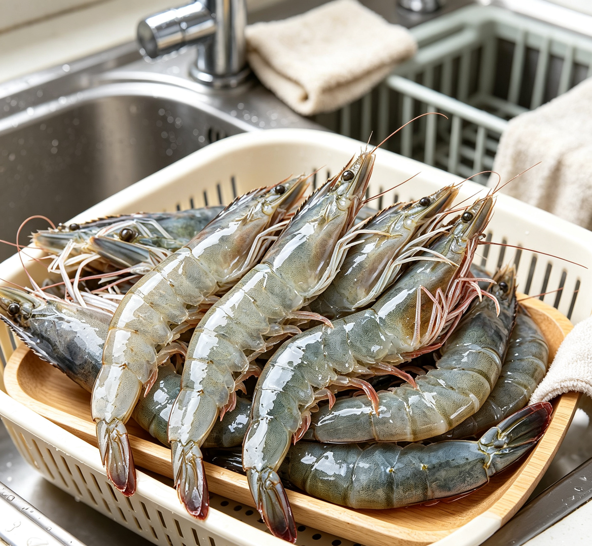 White Prawns